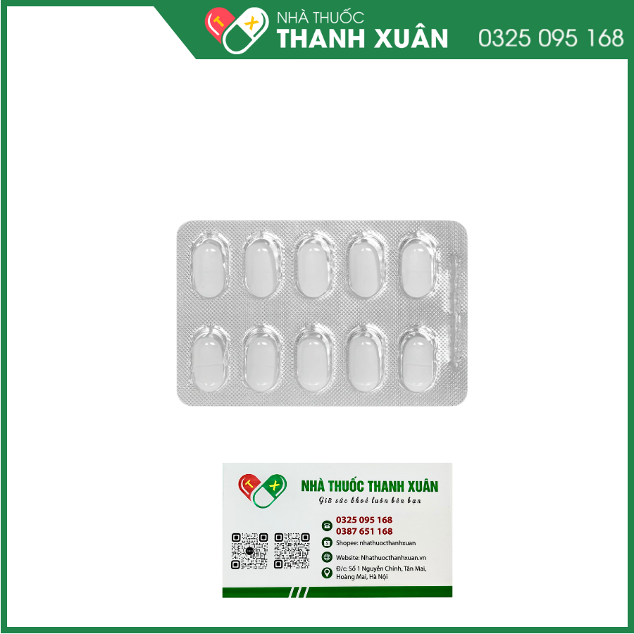 CoMiaryl 2mg/500mg trị đái tháo đường